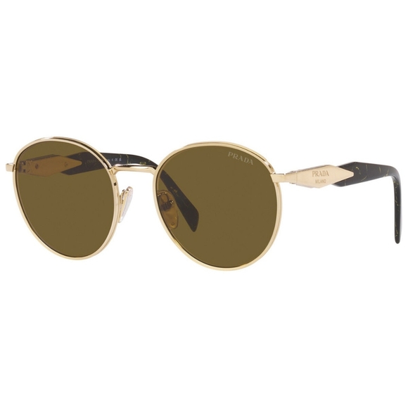 NEW PRADA ROUND WOMEN PR56ZS ZVN01T SUNGLASSES PR 56ZS PRADA SPR 56Z - Picture 1 of 6